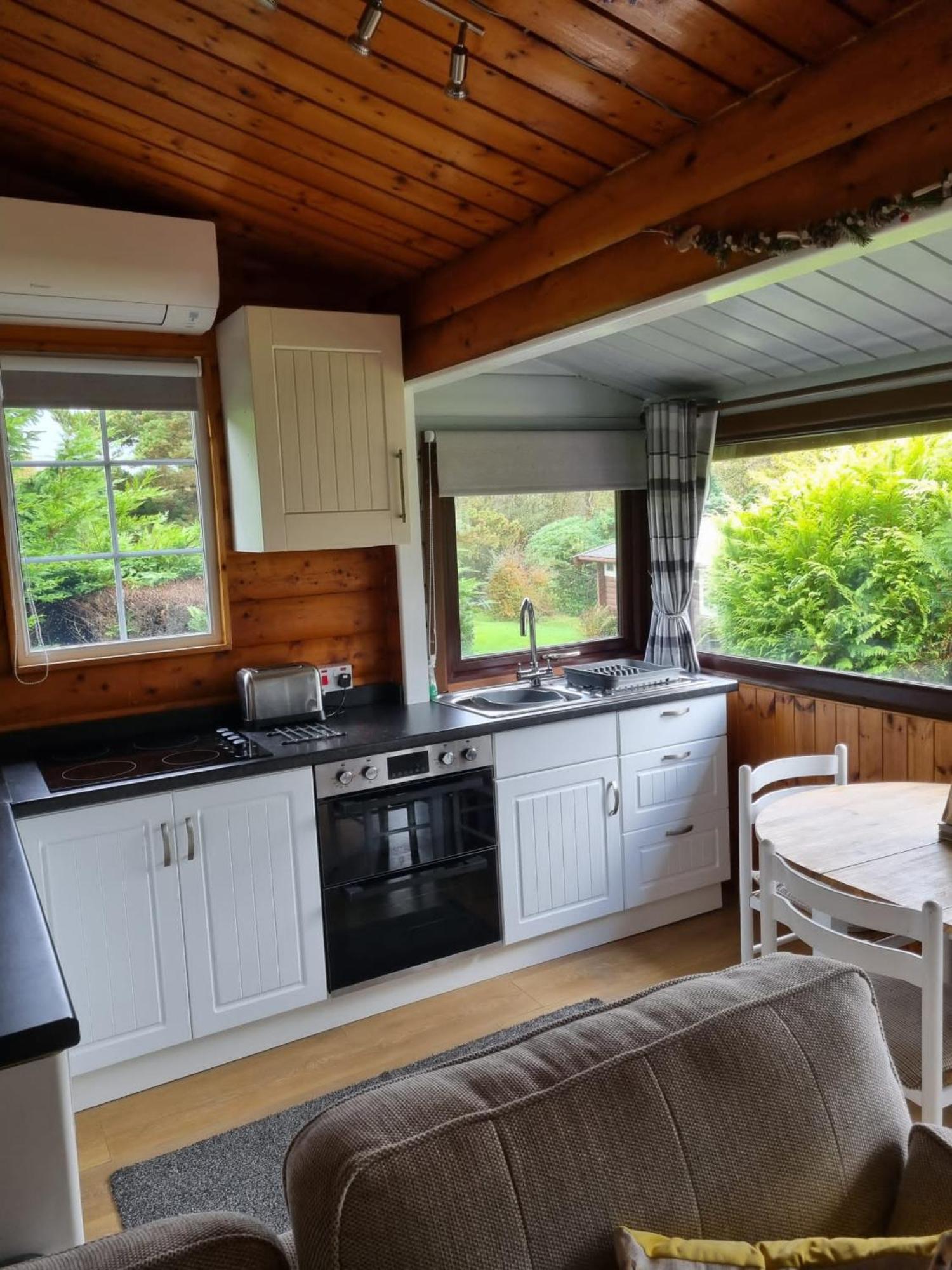 Mountain View Log Cabin In Snowdonia Nr Coed Y Brenin Tanygrisiau ภายนอก รูปภาพ
